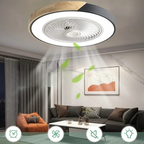 Deckenventilatorlampe - Leise LED-Beleuchtung mit Ventilator und Fernbedienung