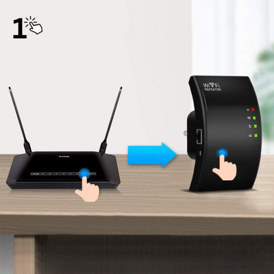 Drahtloser WIFI-Signalverstärker – Zuverlässige Internetverstärkung für Zuhause und Büro