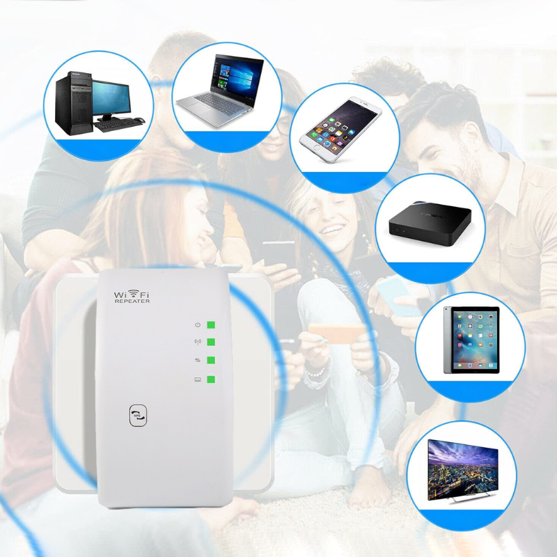 Drahtloser WIFI-Signalverstärker – Zuverlässige Internetverstärkung für Zuhause und Büro