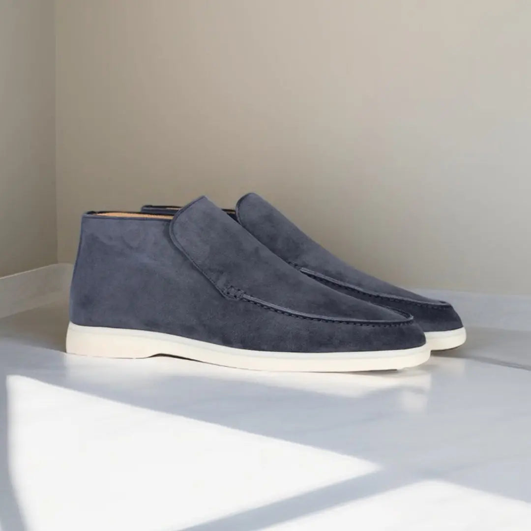 Paris | Wildleder-Loafer hoch-Bonida Shop