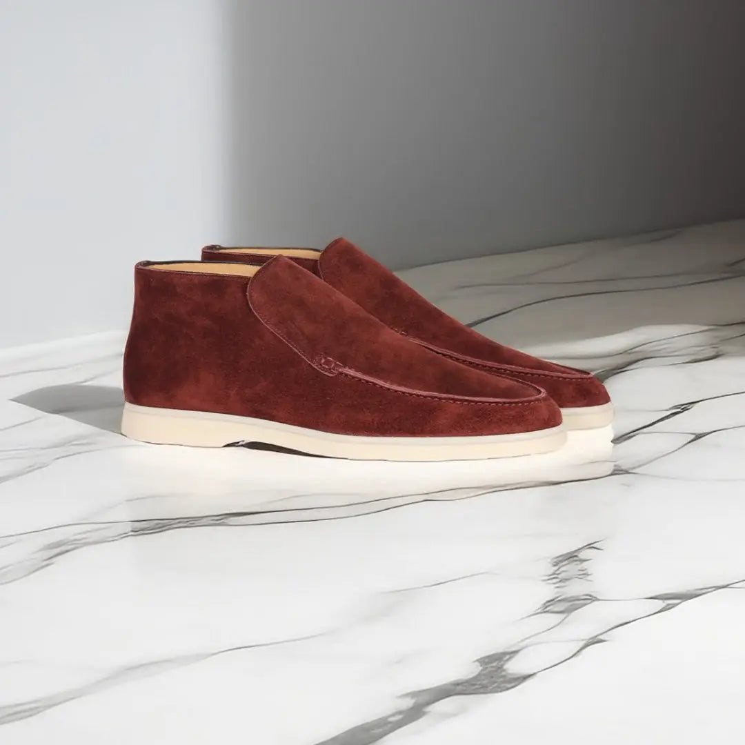 Paris | Wildleder-Loafer hoch-Bonida Shop