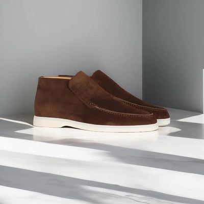 Paris | Wildleder-Loafer hoch-Bonida Shop