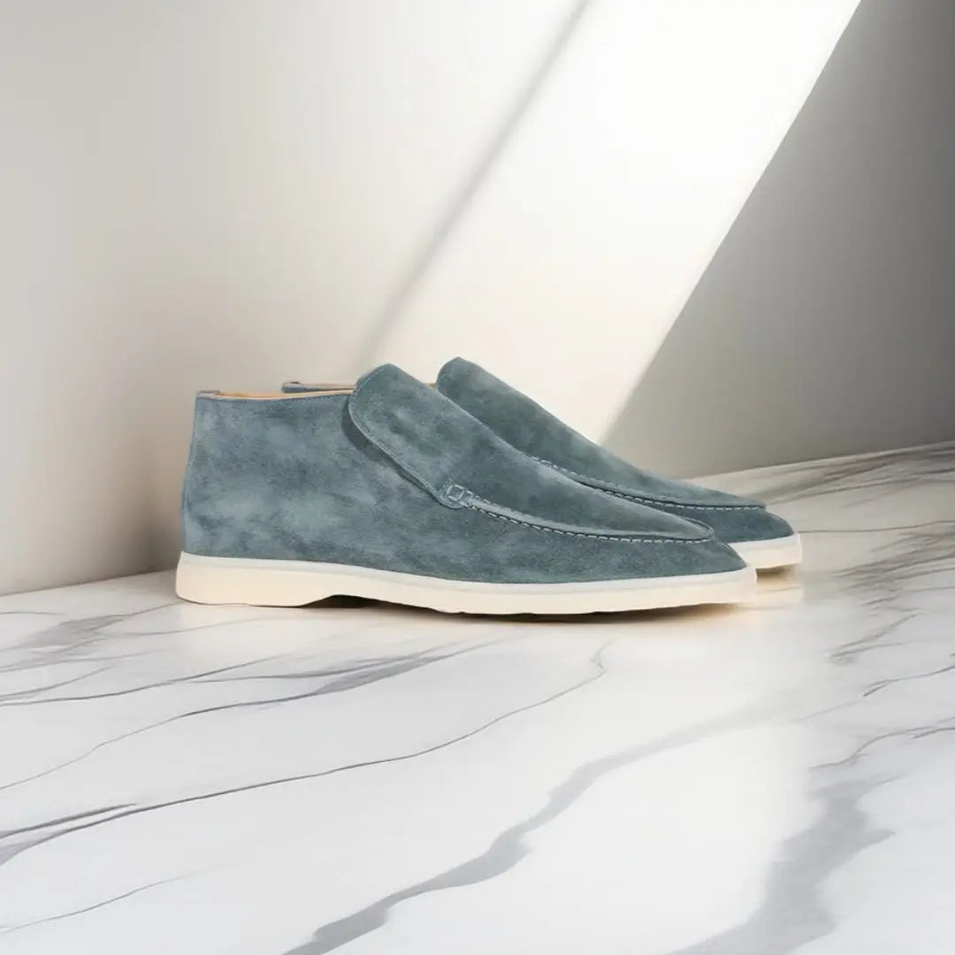 Paris | Wildleder-Loafer hoch-Bonida Shop