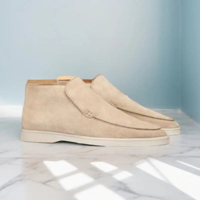 Paris | Wildleder-Loafer hoch-Bonida Shop