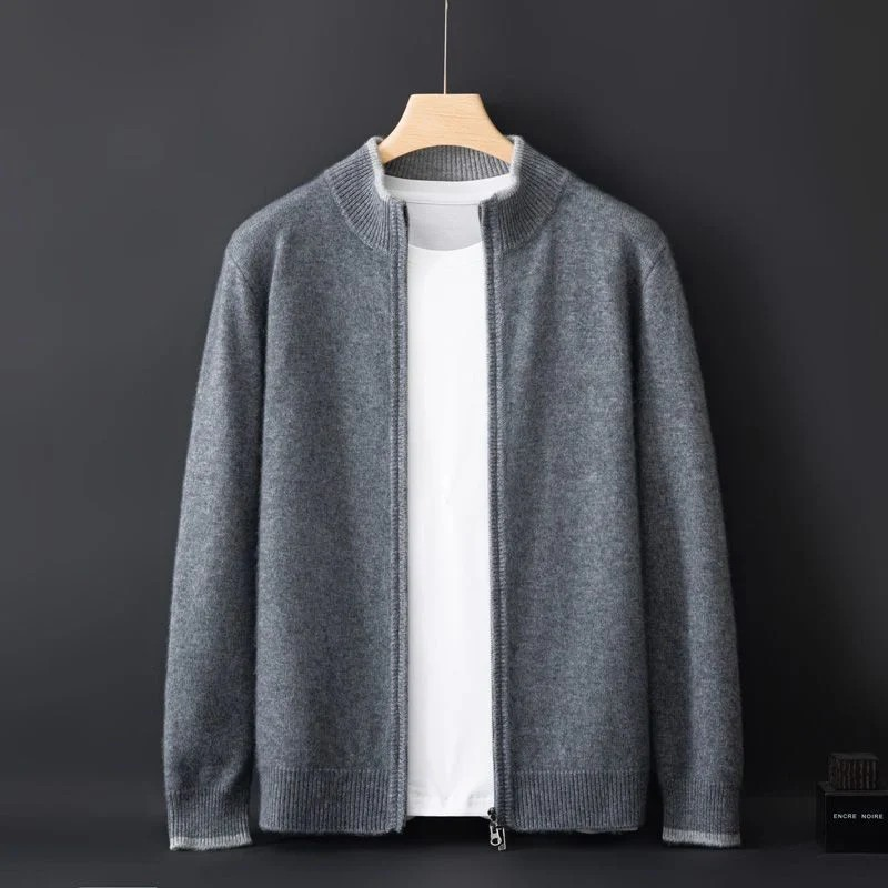 Klassische Strickjacke aus Wolle für Männer