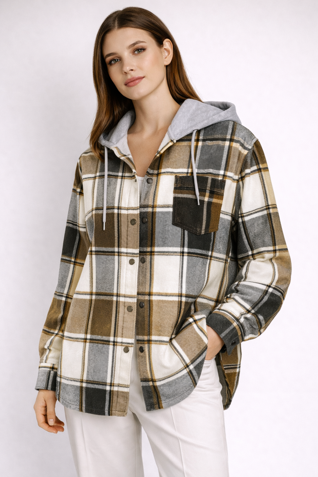 Wanderer flannel shirt jacket - comfort and style for every day