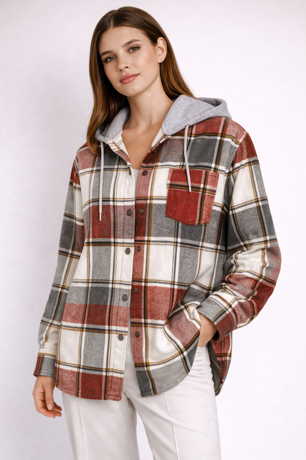 Wanderer flannel shirt jacket - comfort and style for every day