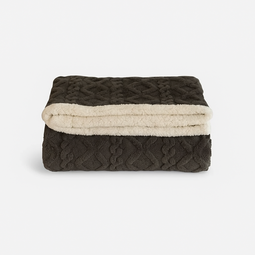 Dark Brown winter blanket