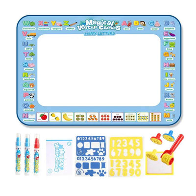 Magische Wasser-Zeichen-Matte Montessori-Spielzeug-Wasser-Kritzeln-Matte