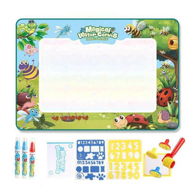 Magische Wasser-Zeichen-Matte Montessori-Spielzeug-Wasser-Kritzeln-Matte