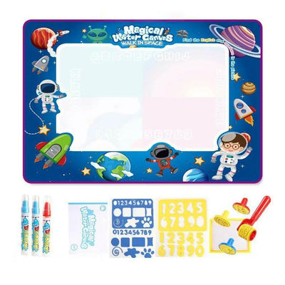 Magische Wasser-Zeichen-Matte Montessori-Spielzeug-Wasser-Kritzeln-Matte