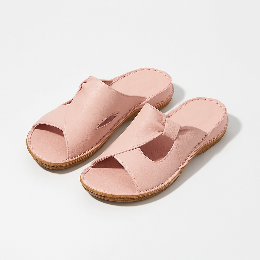 Pink Weber Sandals