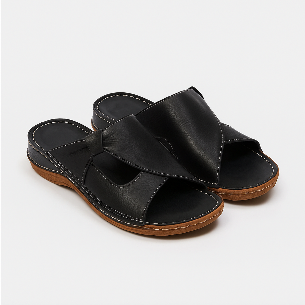 Black Weber Sandals