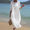 Sonia - Weißes Sommerkleid für Frauen