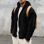 Men's fleece winter jacket