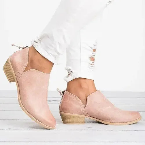 Knöchelhohe Stiefel Für Damen | Schlupfstiefel