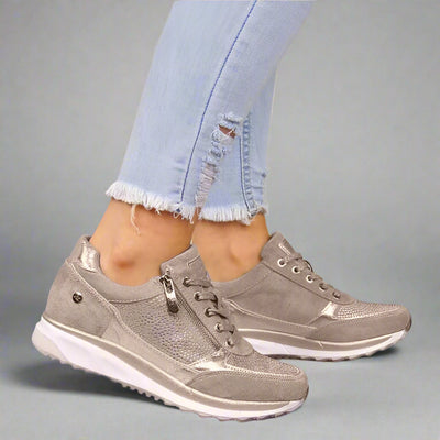Freizeit-Sneaker für Damen | Fußgewölbeunterstützung, bequeme Passform