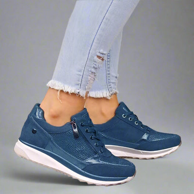 Freizeit-Sneaker für Damen | Fußgewölbeunterstützung, bequeme Passform