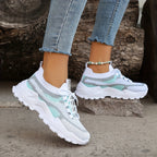 Casual Sneakers für Frauen - flexibel und atmungsaktiv für jeden Tag