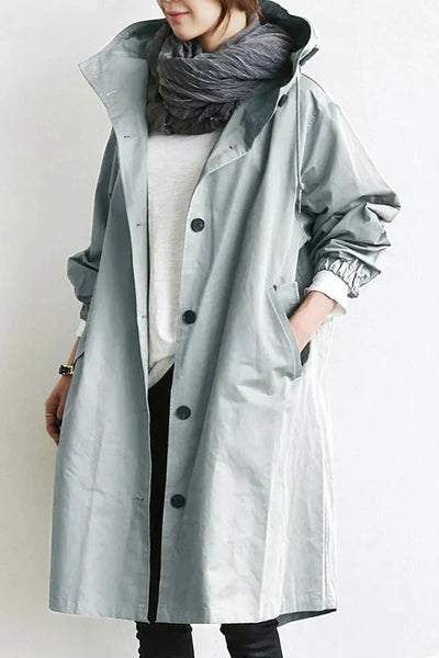 Leichte Regenjacke für Damen – dünne wasserabweisende Jacke