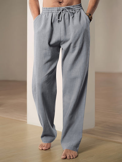 Lässig geschnittene Hose mit Kordelzug für Männer