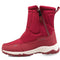 Damen-Winterstiefel mit seitlichem Reißverschluss – wasserdichte, rutschfeste, strapazierfähige Schneestiefel mit warmem Futter