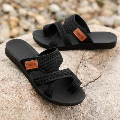 Casie - Sandalen aus perforiertem Mesh zum Hineinschlüpfen