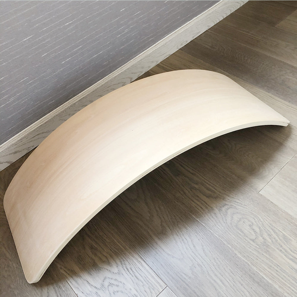 Balance-brett, Natürliches Holz-Balance-Brett für Kinder – Offenes Montessori-Spielzeug für kreatives Spielen