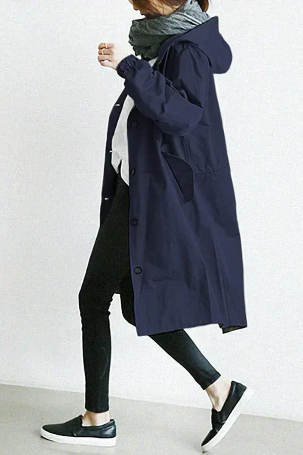 Leichte Regenjacke für Damen – dünne wasserabweisende Jacke