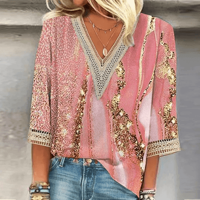 Claire | Elegante Bluse mit V-Ausschnitt