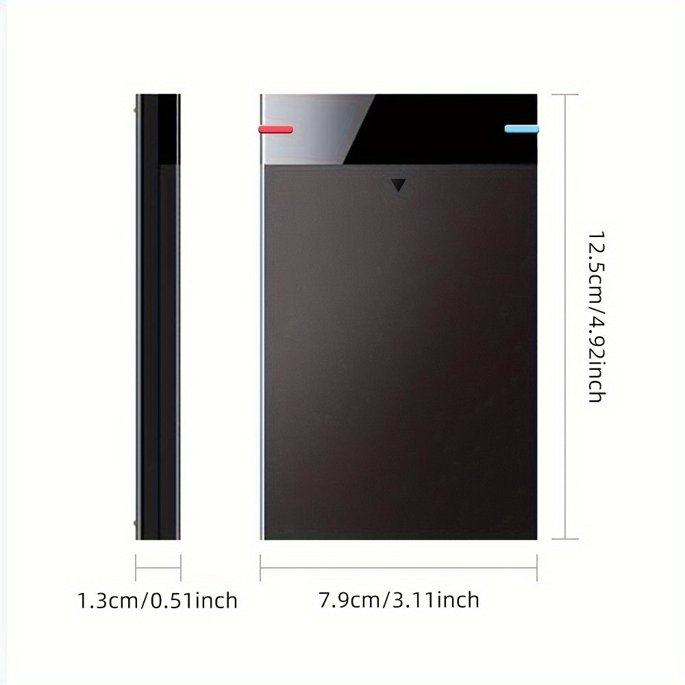 Disco duro externo portátil USB 3.0 (160 GB-500 GB, disco duro móvil de alta velocidad para portátil y teléfono)