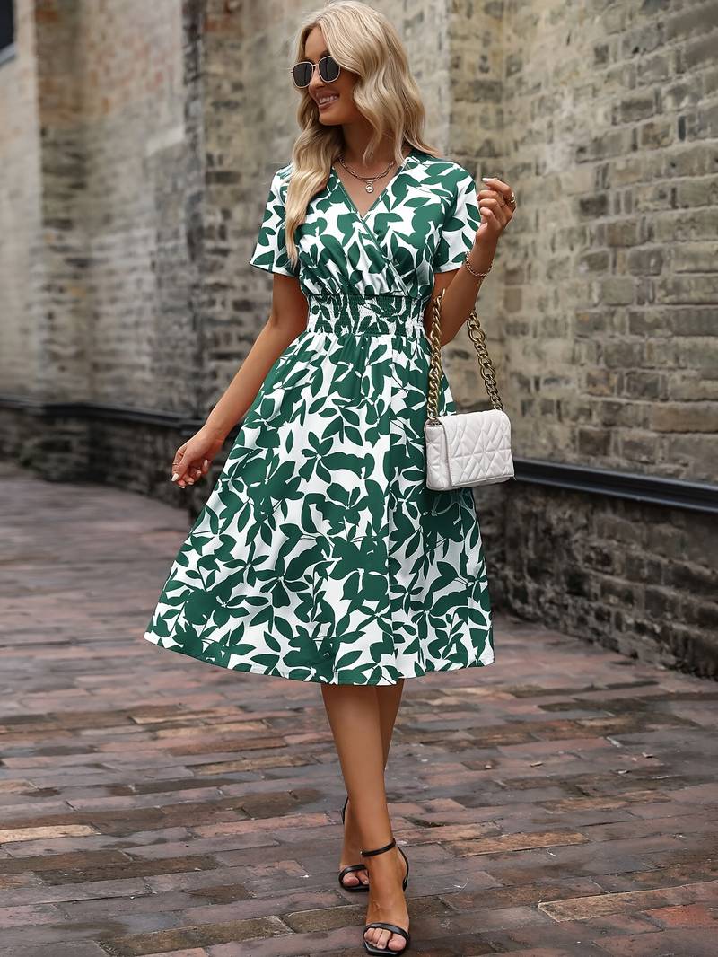 Nina - Elegantes & Bequemes Wickelkleid für Frauen