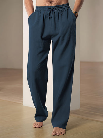Lässig geschnittene Hose mit Kordelzug für Männer