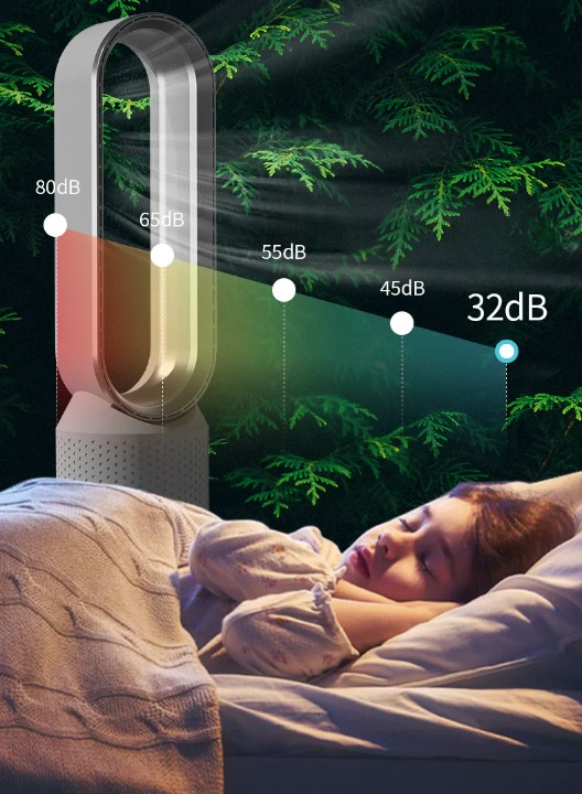 3-in-1 Luftkühler mit UV-Luftreiniger und Ionisator für saubere, kühle Innenluft