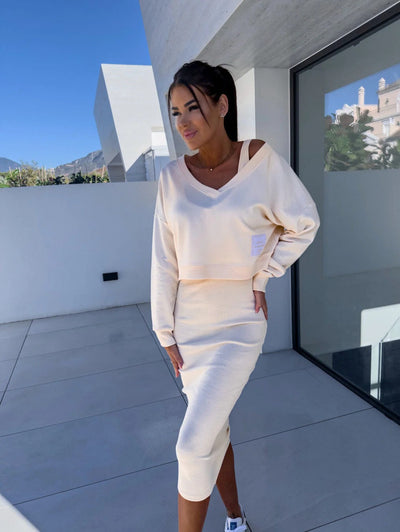 Aebi - Set mit Sweatshirt und Kleid für den täglichen Gebrauch
