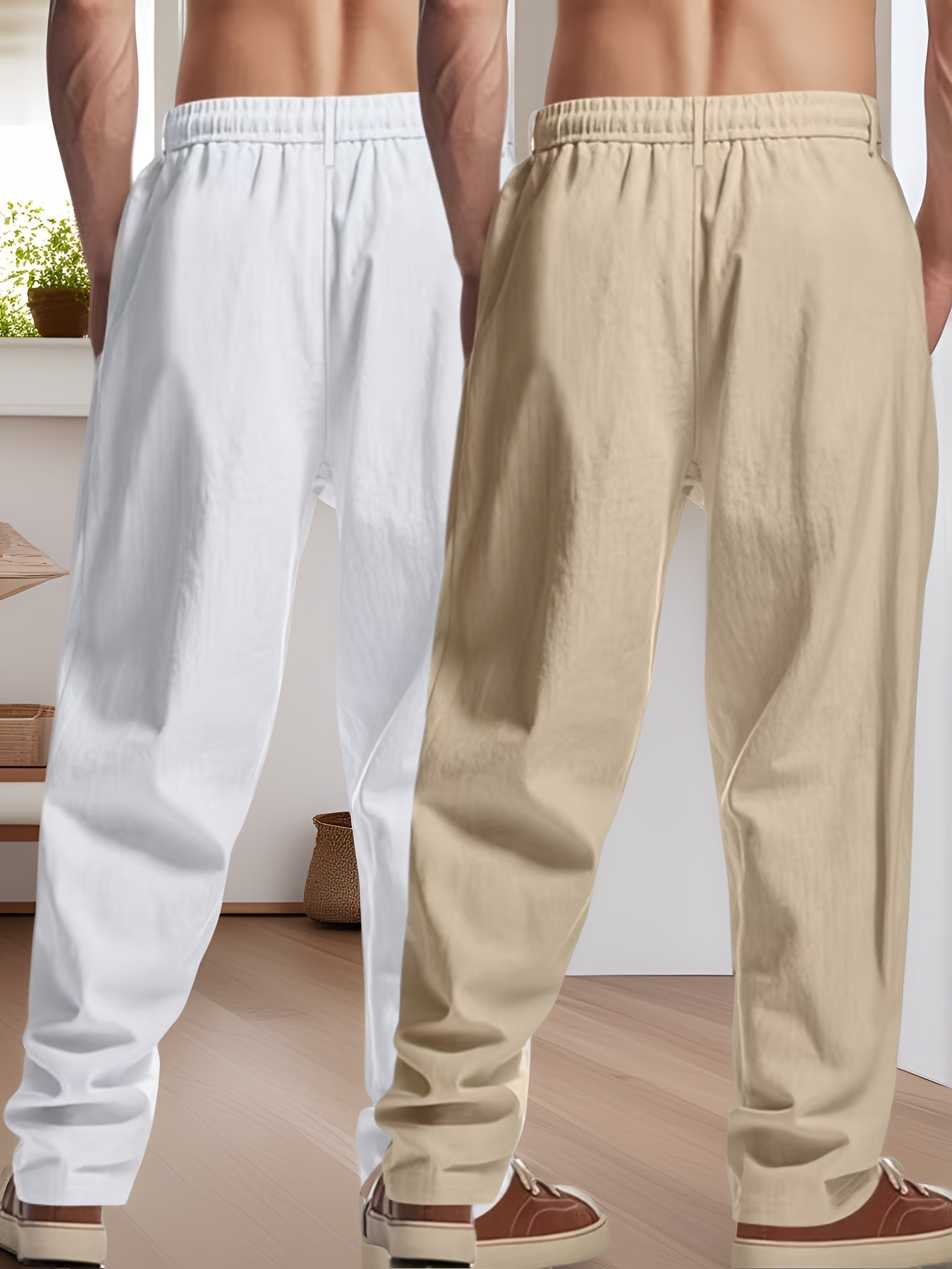 Entspanntes Luxus-Hosen-Set - Komfort und Stil ohne Kompromisse