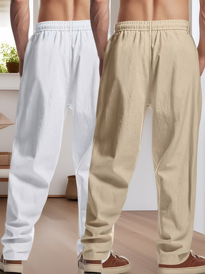 Entspanntes Luxus-Hosen-Set - Komfort und Stil ohne Kompromisse