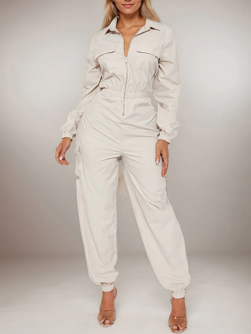 Trendiger Freizeit-Jumpsuit für Damen – bequem und stilvoll für das Wochenende
