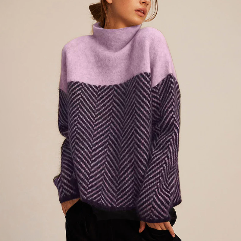 Gia - Luxuriöser Rollkragenpullover