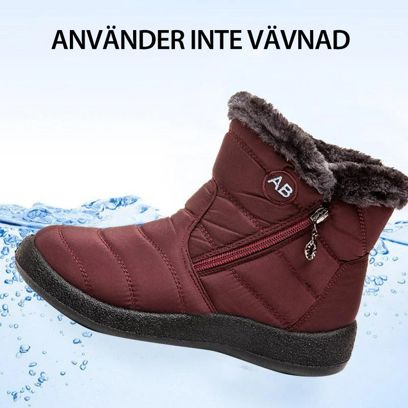 Wasserdichte Schneeschuhe für Damen mit wärmendem Plüsch
