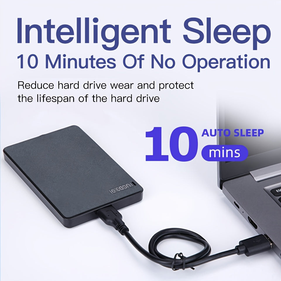 Bärbar extern USB 3.0-hårddisk (160 GB-1 TB, högpresterande hårddisk för fotografer och datorer)