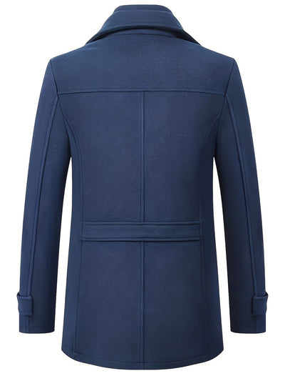 Floris | Chaqueta casual con cremallera para hombre, lisa