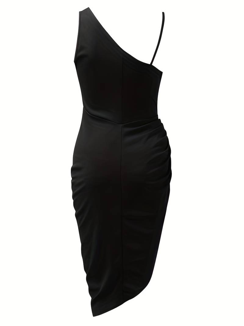 Opaline - Glamourös & Stilvoll Asymmetrisches Kleid, für Damen