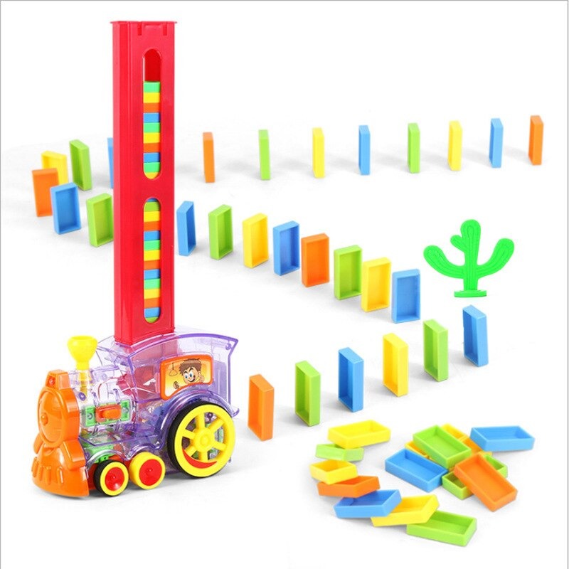 Steinlage - Montessori-Dominozug-Spielzeug