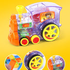 Steinlage - Montessori-Dominozug-Spielzeug