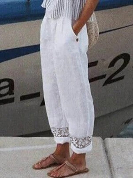 Leichte Baumwollhose für entspannten Komfort im Alltag