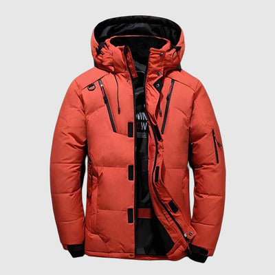 Chaqueta de invierno para hombre: chaqueta aislante e impermeable para frío extremo.
