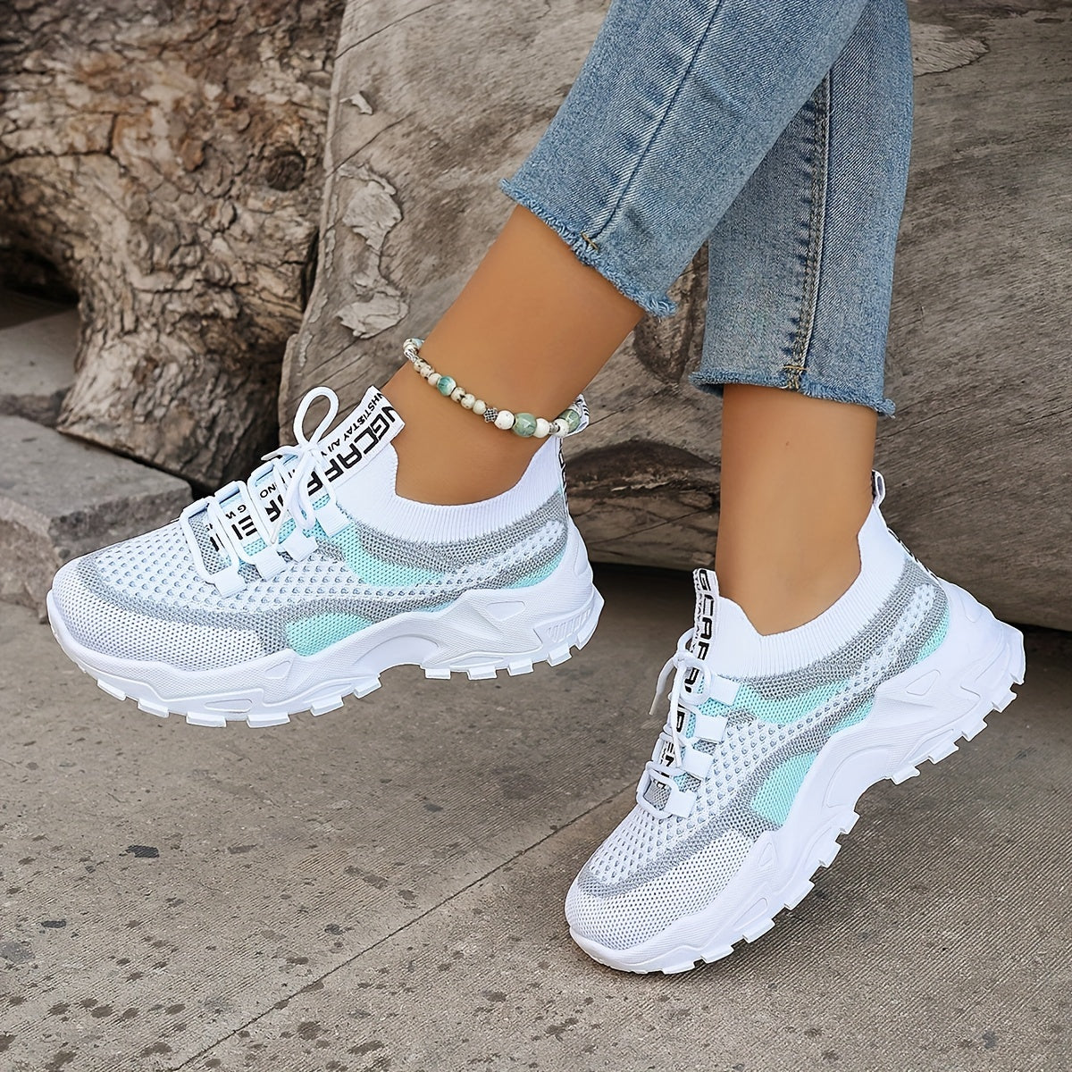 Casual Sneakers für Frauen - flexibel und atmungsaktiv für jeden Tag