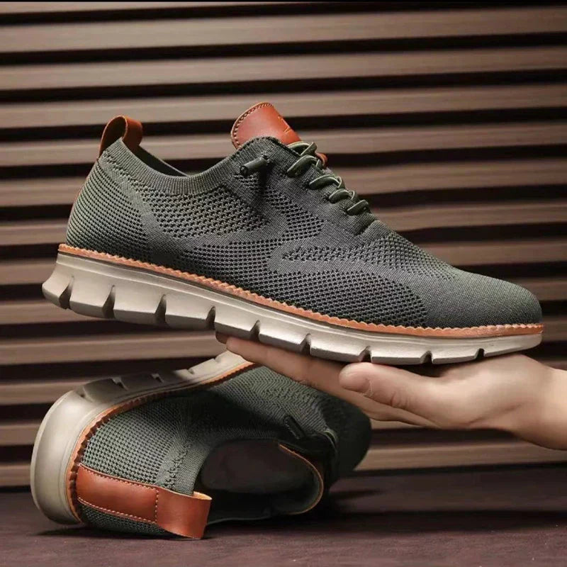 Herren-Walking-Strick-Sneaker | Leichte Arbeitsschuhe