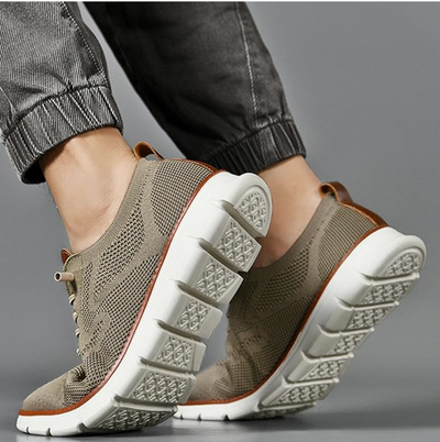 Herren-Walking-Strick-Sneaker | Leichte Arbeitsschuhe